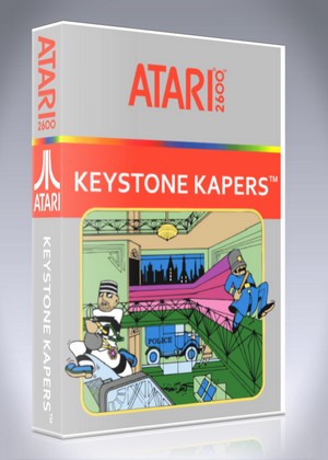 Atari 2600 Keystone Kapers - Video Game Cover Trading Card (new)