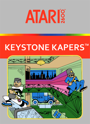 Keystone Kapers Psx Style (Keystone Kapers Hack) - Atari 2600