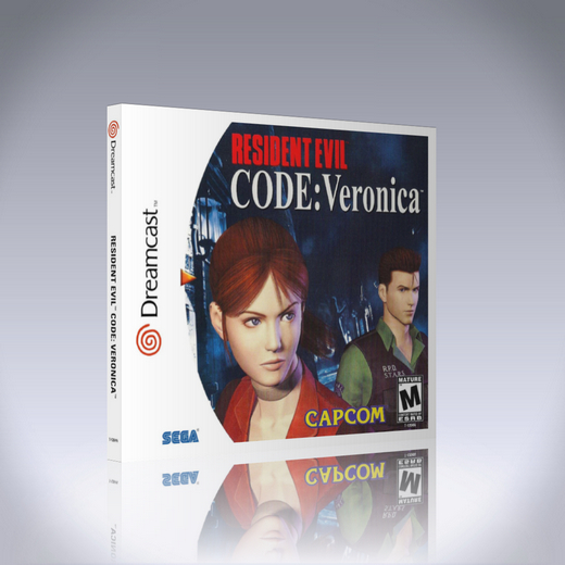 Resident Evil Code Veronica Dreamcast Reproduction Case