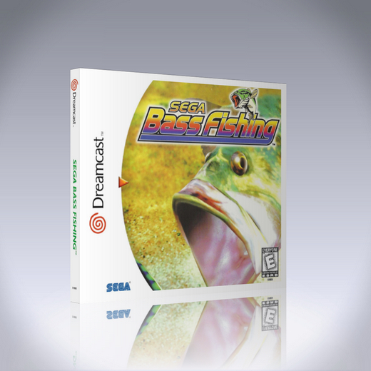 Dreamcast - Sega Bass Fishing Game Case - Retro Game Cases 🕹️