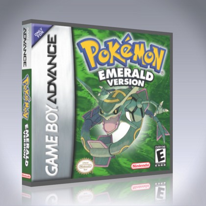 Pokemon Emerald Gba, Video Game Cassette, Emerald Version, Pokemon Gb