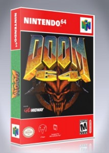 doom n64 game cases nintendo