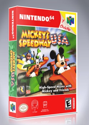 mickey's speedway n64