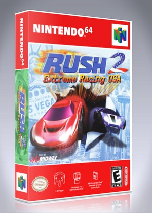 Rush USA - Retro Game Cases 🕹️
