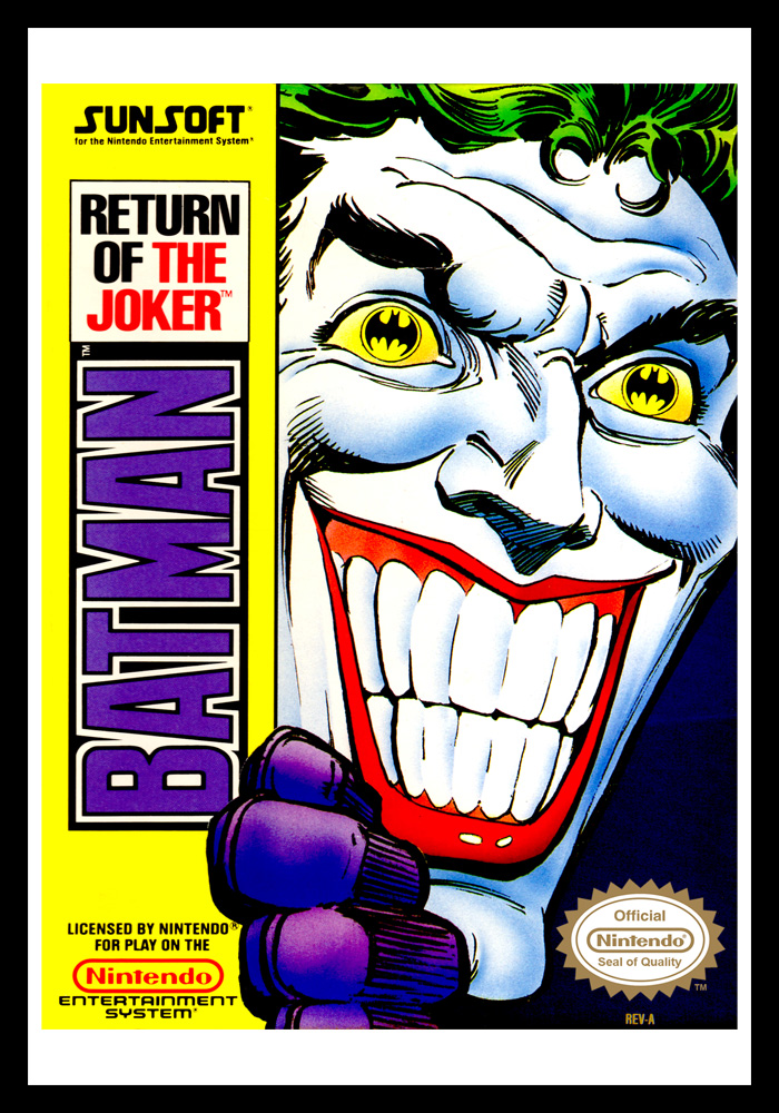 NES - Batman: Return of the Joker Poster