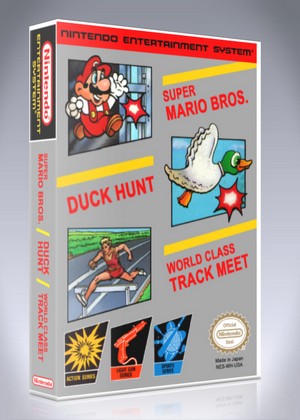 mario brothers and duck hunt