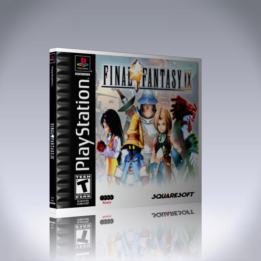 CUSTOM REPLACEMENT CASE Final Fantasy IX 9 PS4 NO DISC SEE DESCRIPTION