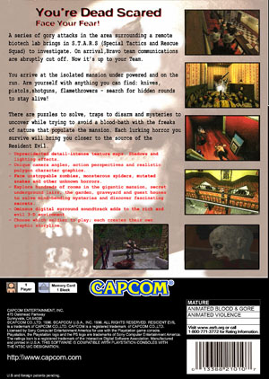 Resident Evil - Retro Game Cases 🕹️