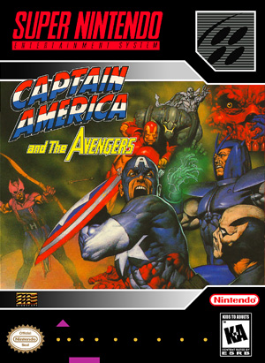 captain america and the avengers snes