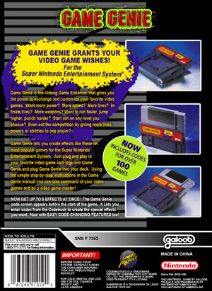Game Genie | Retro Game Cases
