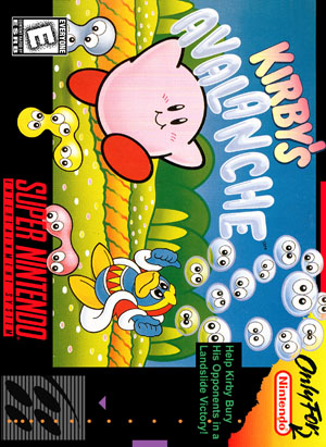 Snes - Kirby's Avalanche Super Nintendo Manual Booklet Only No Game or Box  #1929