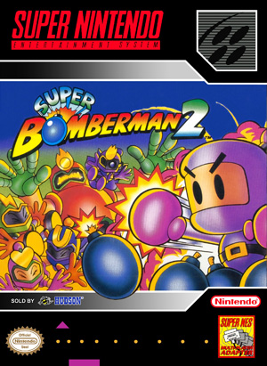 Super Bomberman 2 (SNES) Super Nintendo Game by Hudson / Produce!